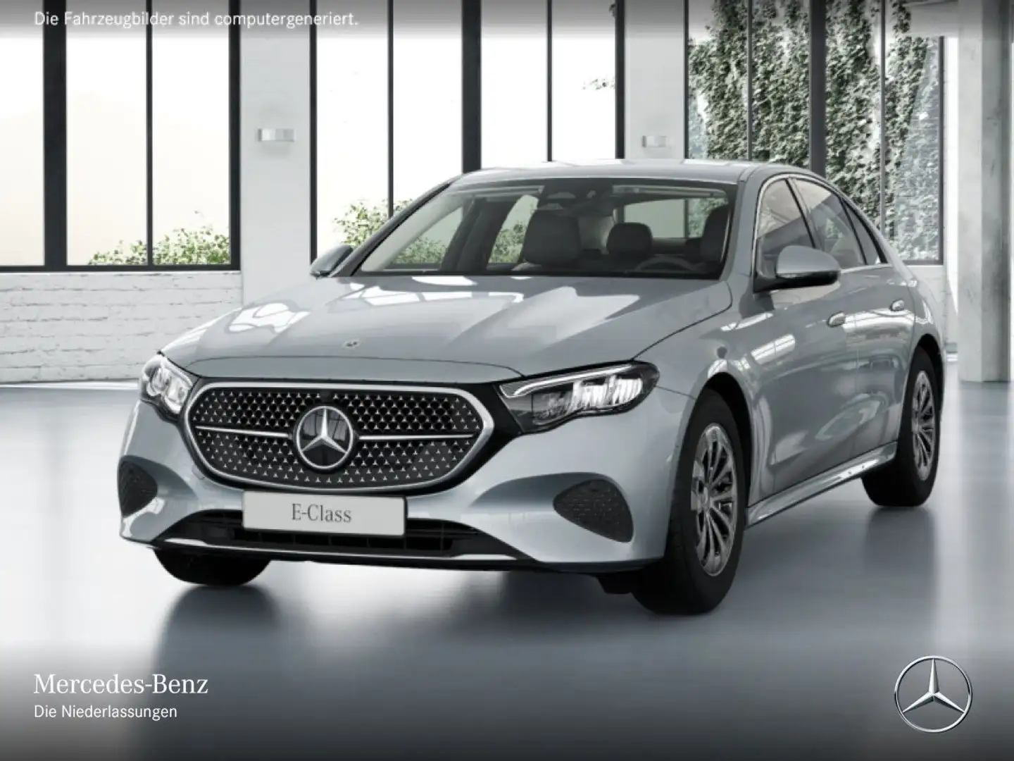 Mercedes-Benz E 200 Avantgarde Distr. LED Kamera Spurhalt-Ass 9G Silber - 2