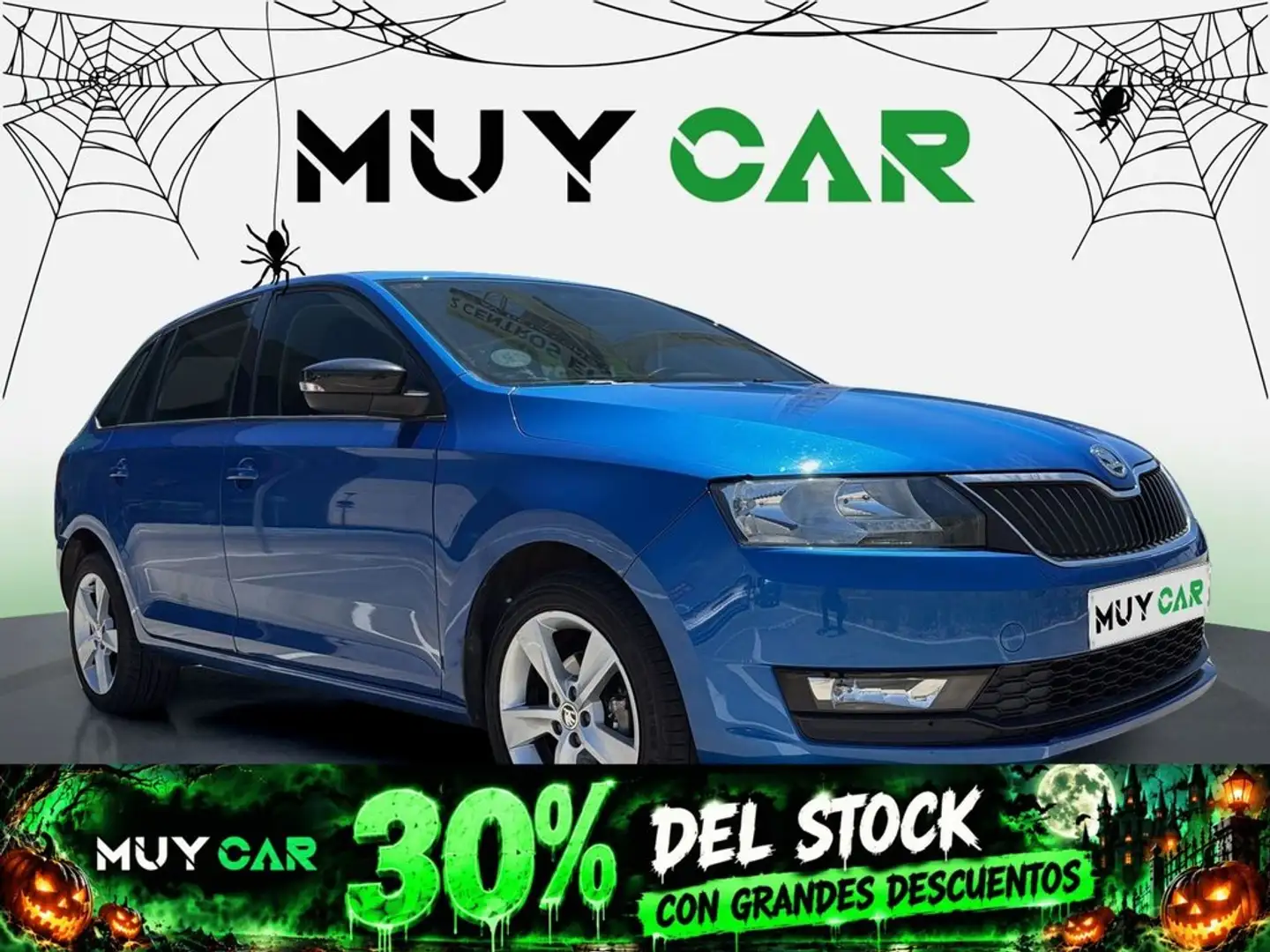 Skoda Rapid/Spaceback 1.0 TSI Ambition 70kW Azul - 1
