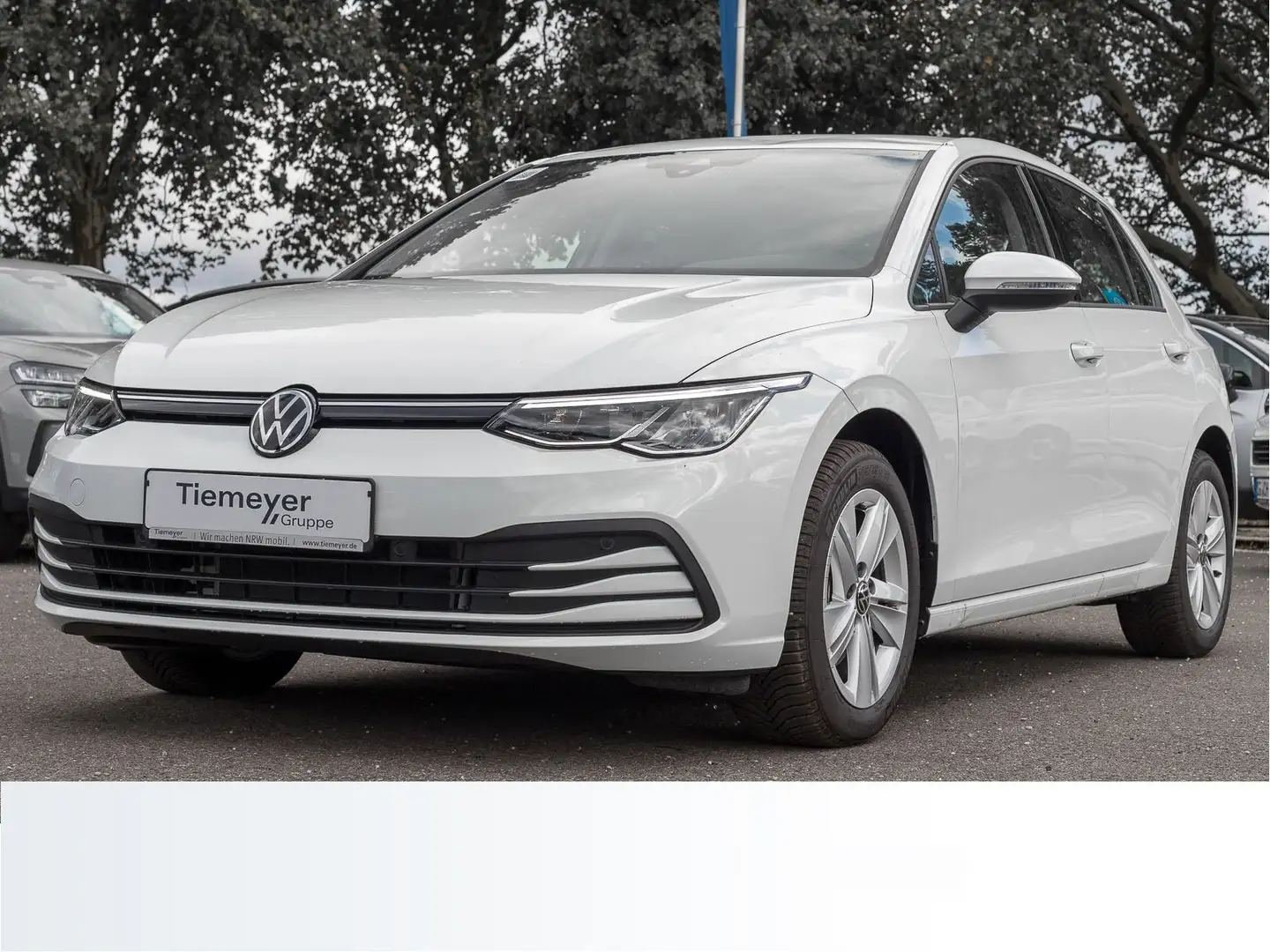 Volkswagen Golf 1.0 eTSI LIFE NAVI SITZHZ PDC CLIMATRONIC Weiß - 2