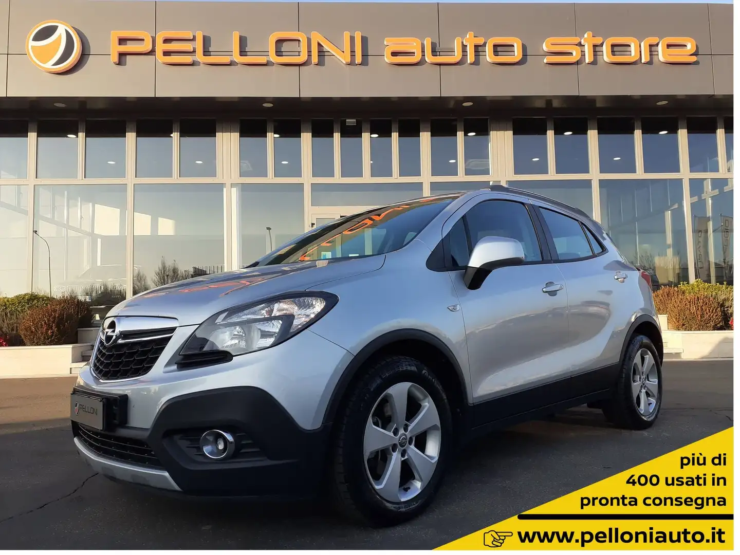 Opel Mokka 1.4 Turbo GPL-140CV 4x2 KM CERTIFIC-GARANZIA Argento - 1