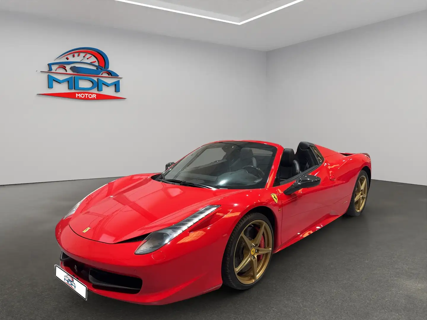 Ferrari 458 Spider Rojo - 1