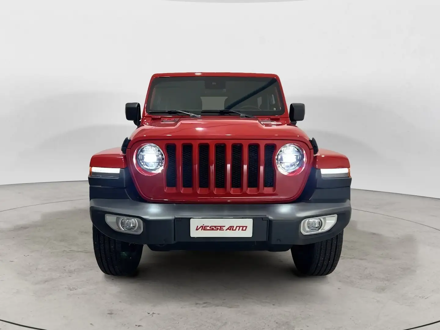 Jeep Wrangler Wrangler 2.0 turbo Sahara auto Rosso - 2