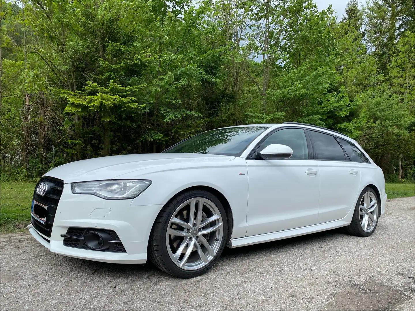 Audi A6 A6 Avant 3,0 TDI clean Diesel Quattro Sport S-tronic Sport Weiß - 2
