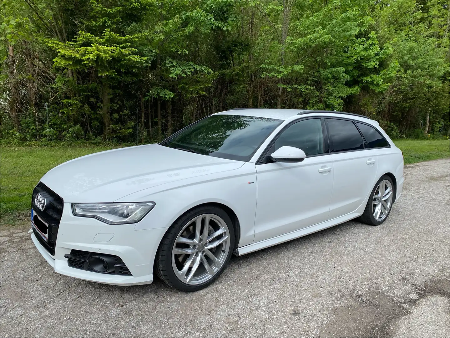 Audi A6 A6 Avant 3,0 TDI clean Diesel Quattro Sport S-tronic Sport Weiß - 1