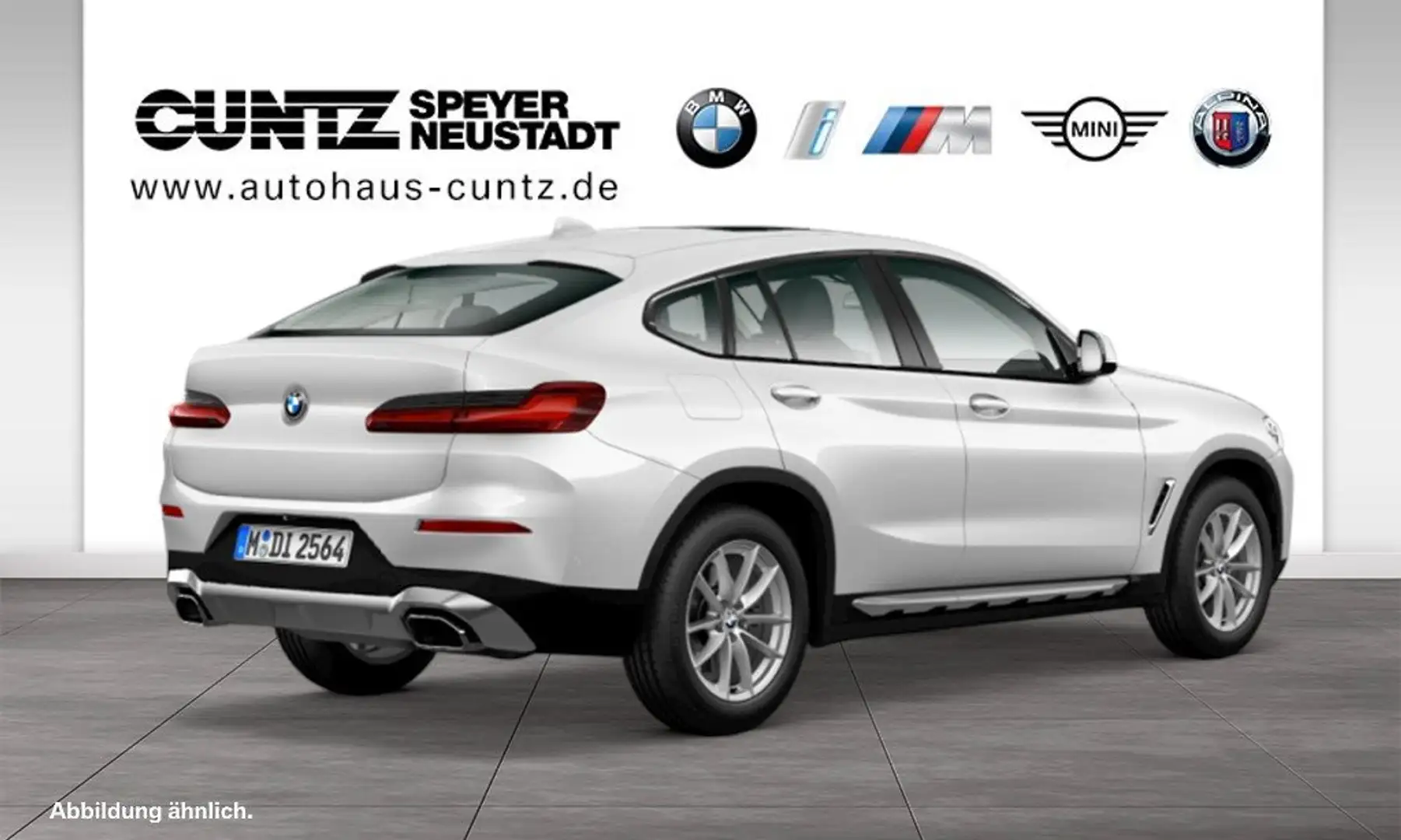 BMW X4 xDrive20i HiFi DAB LED WLAN Pano.Dach Shz Weiß - 2