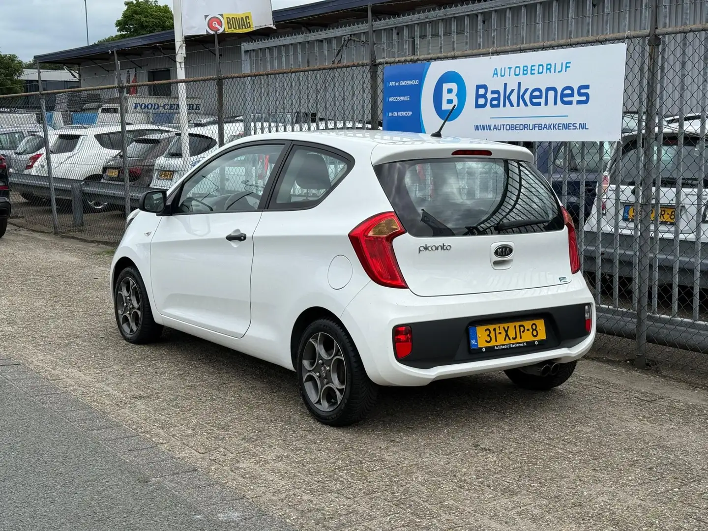 Kia Picanto 1.0 CVVT Airco | 1e eigenaar Wit - 2