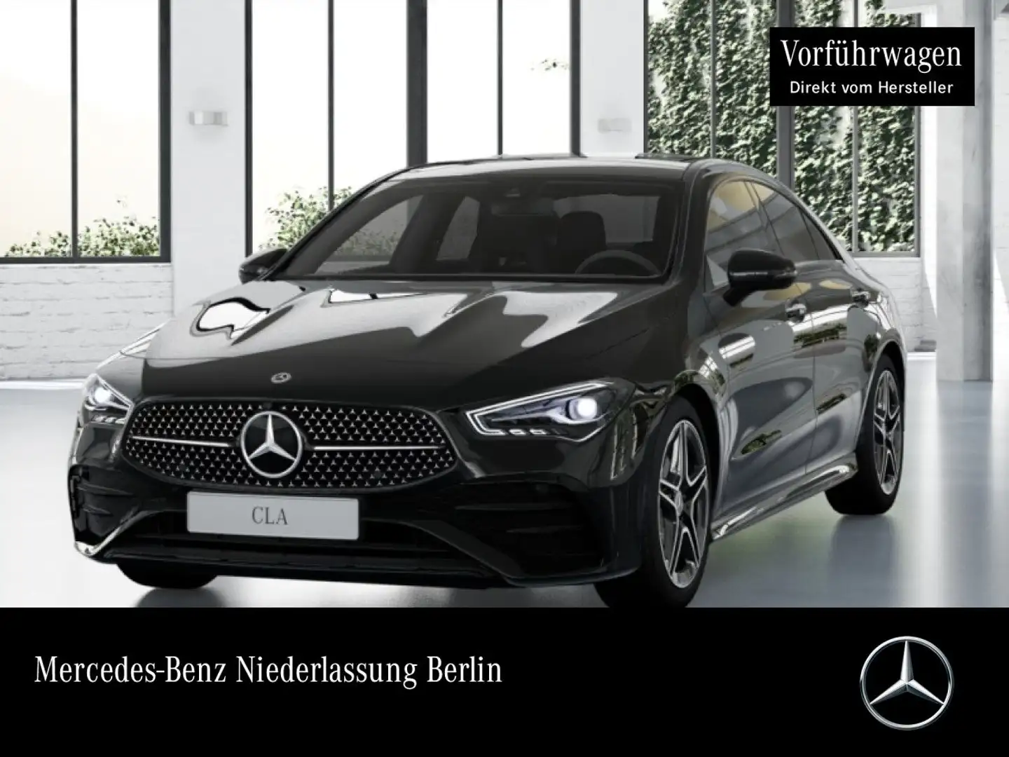 Mercedes-Benz CLA 200 AMG+NIGHT+PANO+360°+LED+TOTW+KEYLESS+7G Schwarz - 1