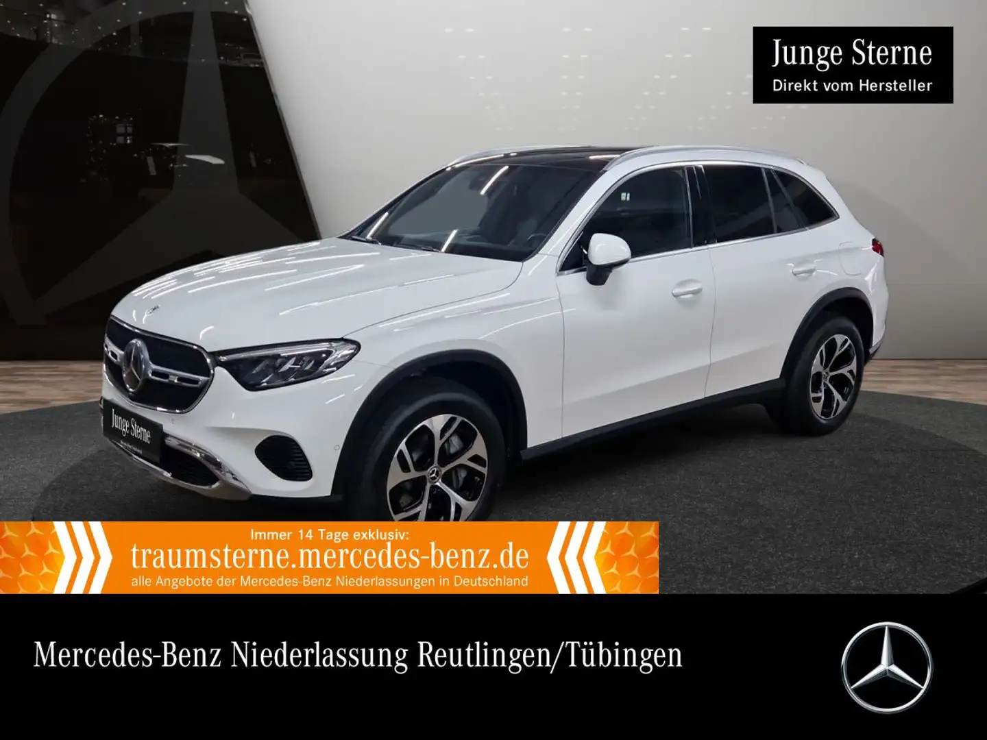 Mercedes-Benz GLC 300 e 4M AVANTG+PANO+LED+BURMESTER+KAMERA+9G Weiß - 1