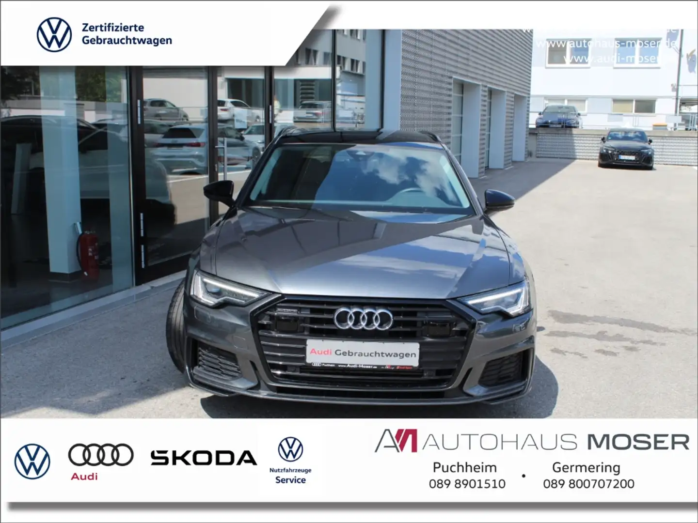 Audi A6 Avant 55TFSIe qu.Str S-Line*B&O*Tour*AHK*1HD!! Grau - 1