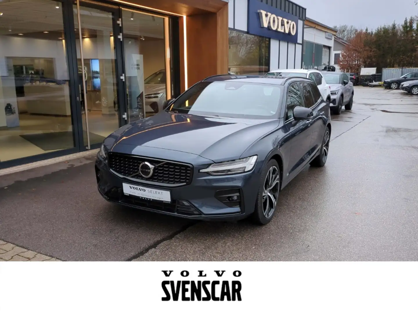Volvo V60 Plus Dark Leder Digitales Cockpit Memory Sitze Sou Blau - 1