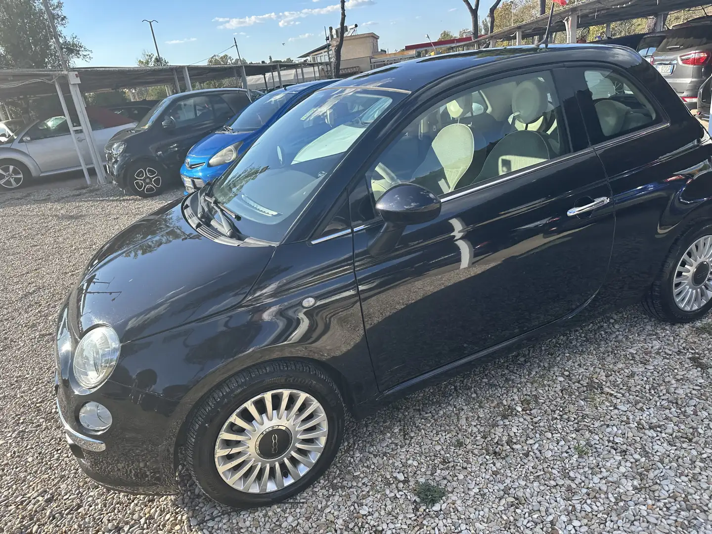 Fiat 500 500 III 1.3 mjt 16v Lounge 95cv motore nuovo Schwarz - 2
