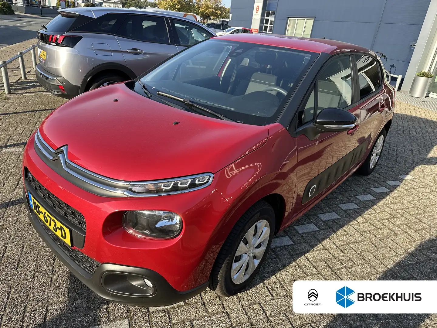 Citroen C3 1.2 PureTech Feel 105g Rouge - 1