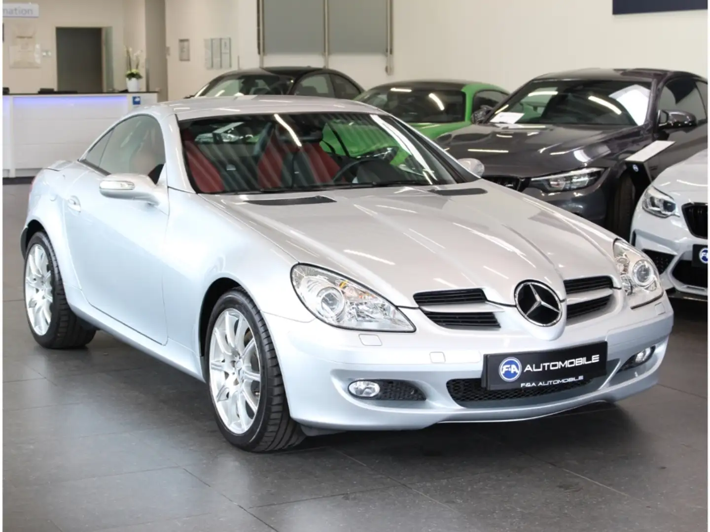 Mercedes-Benz SLK 280 Roadster *Designo Sportsitze*2.Hand Zilver - 2