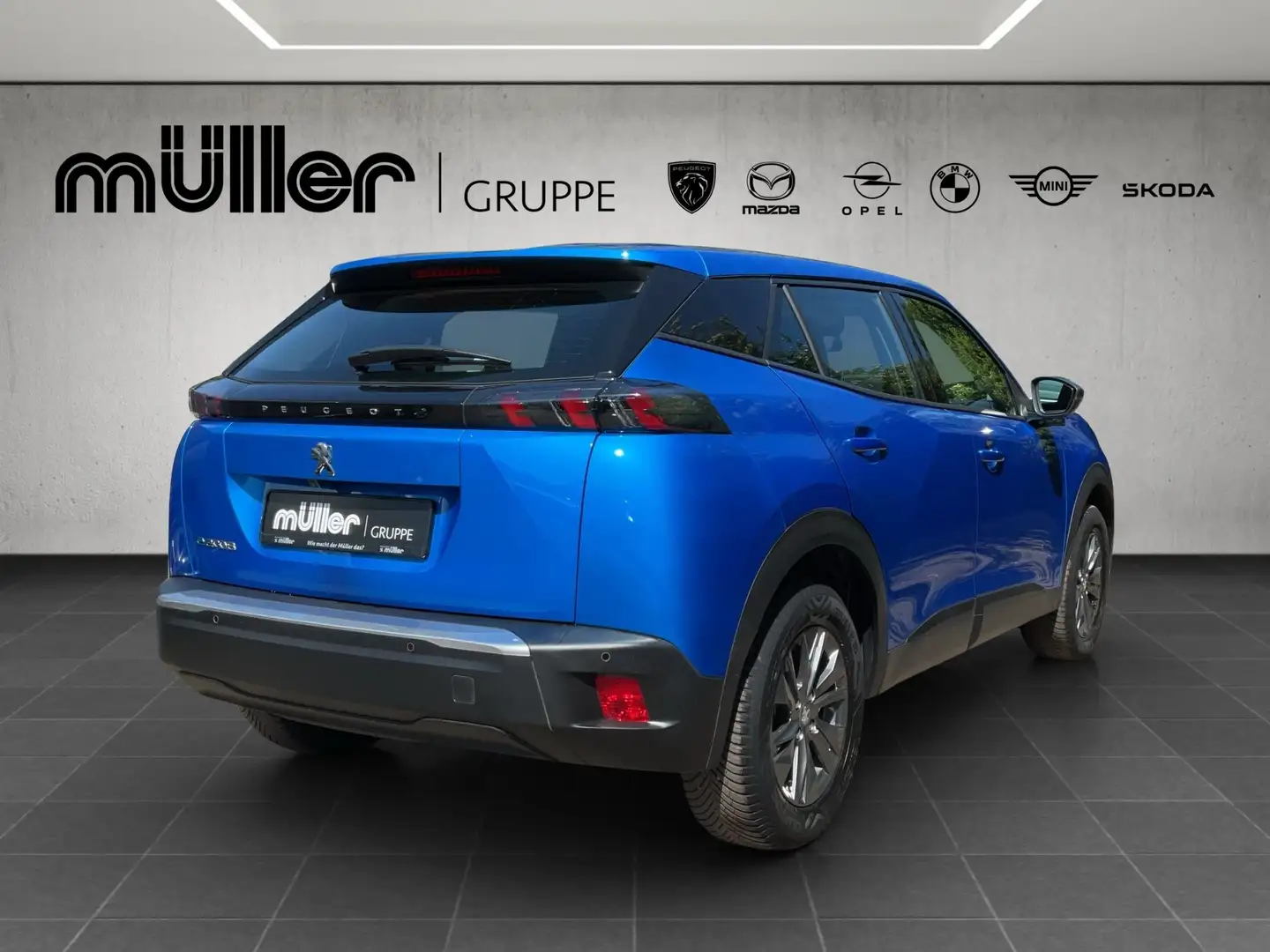 Peugeot 2008 Elektro Active Pack Blau - 2