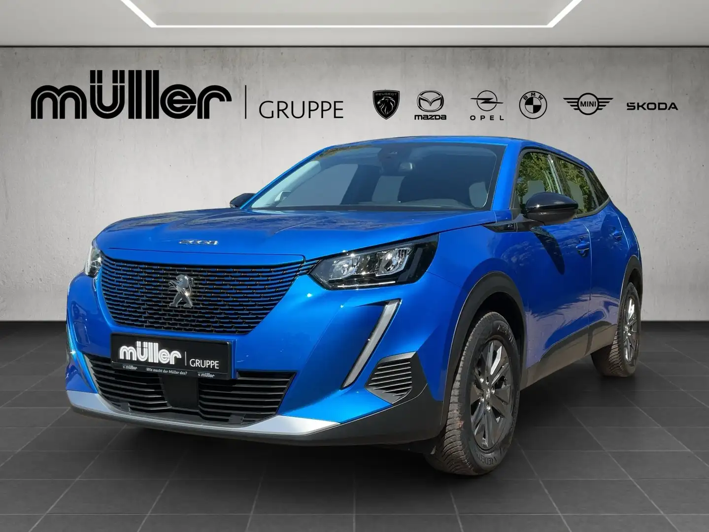 Peugeot 2008 Elektro Active Pack Blau - 1
