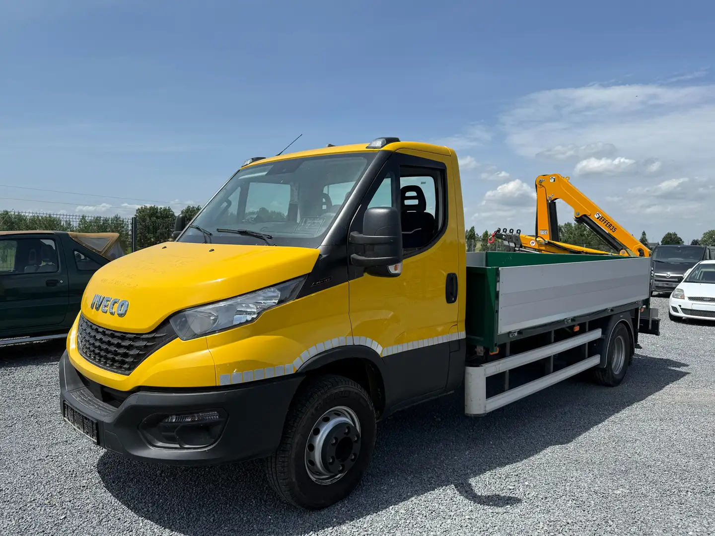 Iveco 3.100 km!!! / 3 places / Grue /1er propriétaire Geel - 1