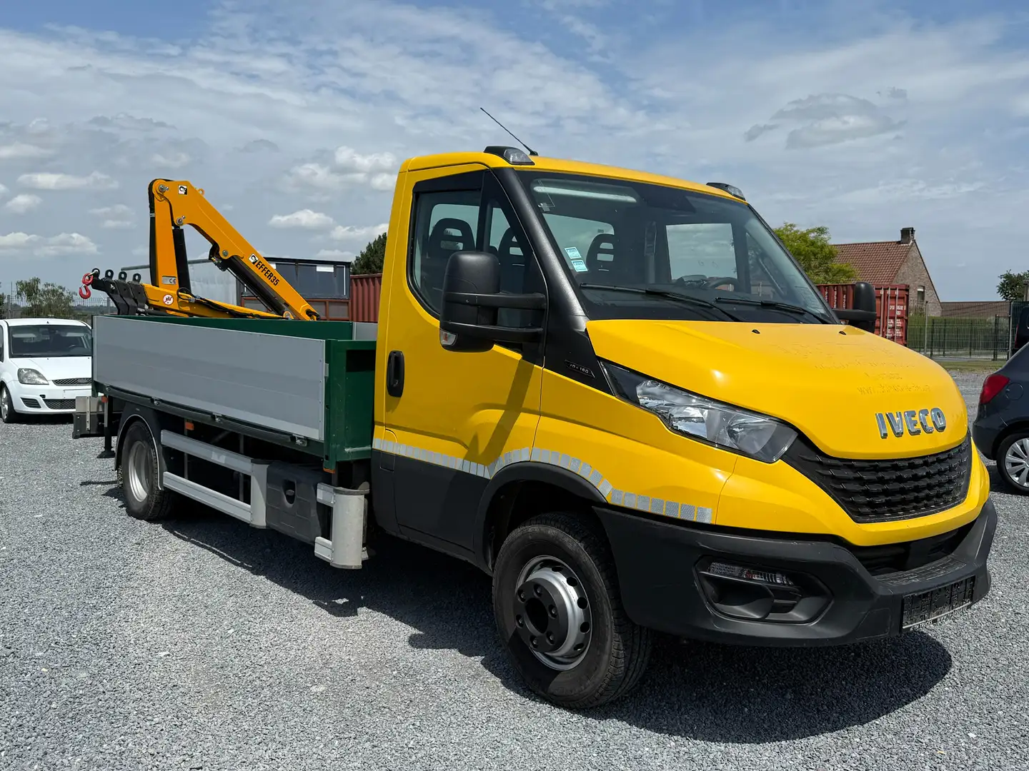 Iveco 3.100 km!!! / 3 places / Grue /1er propriétaire Geel - 2