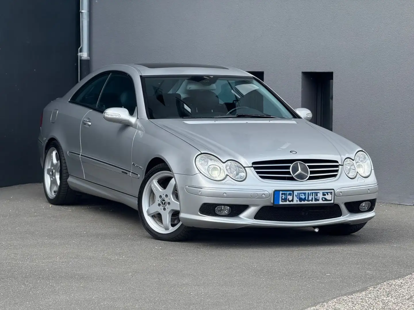 Mercedes-Benz CLK 500 *AMG*XENON*NAVI*KEYLESS*MEMORY*LEDER*SHD Silber - 2
