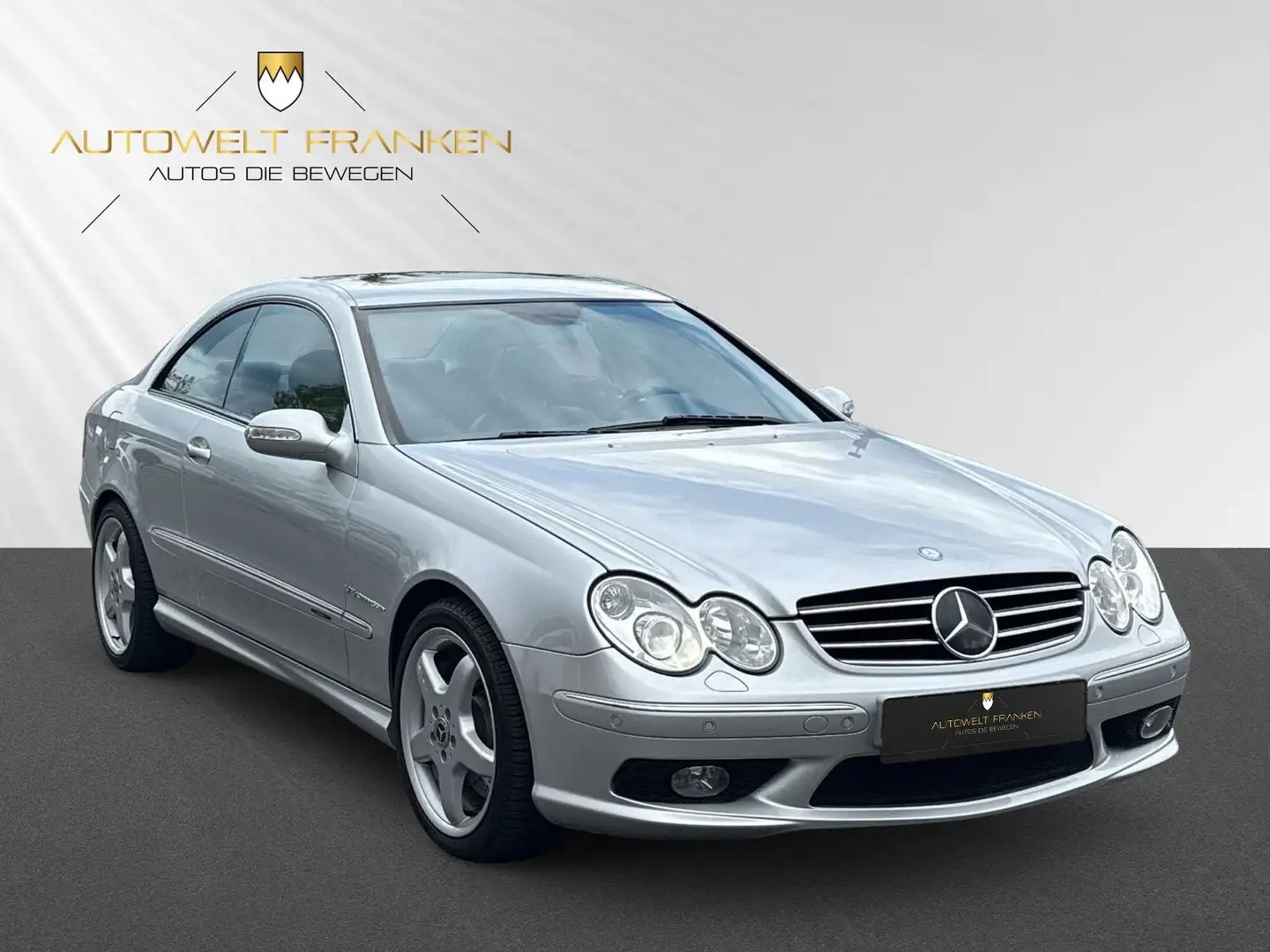 Mercedes-Benz CLK 500 *AMG*XENON*NAVI*KEYLESS*MEMORY*LEDER*SHD Silber - 1