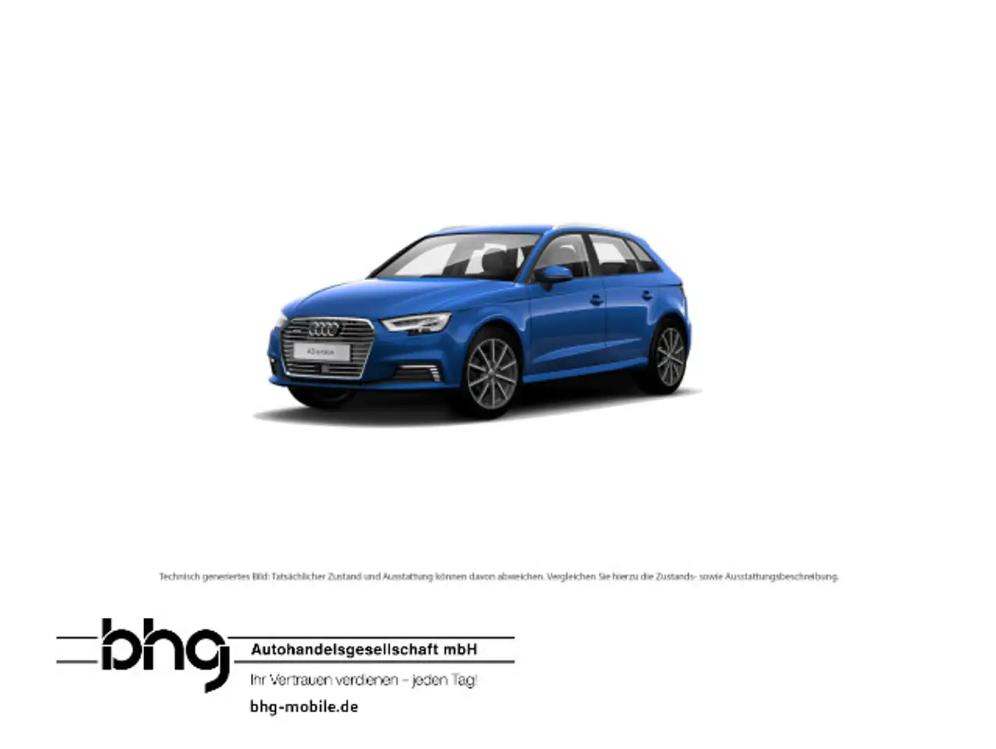 Audi A3 sport e-tron S tronic Blau - 1