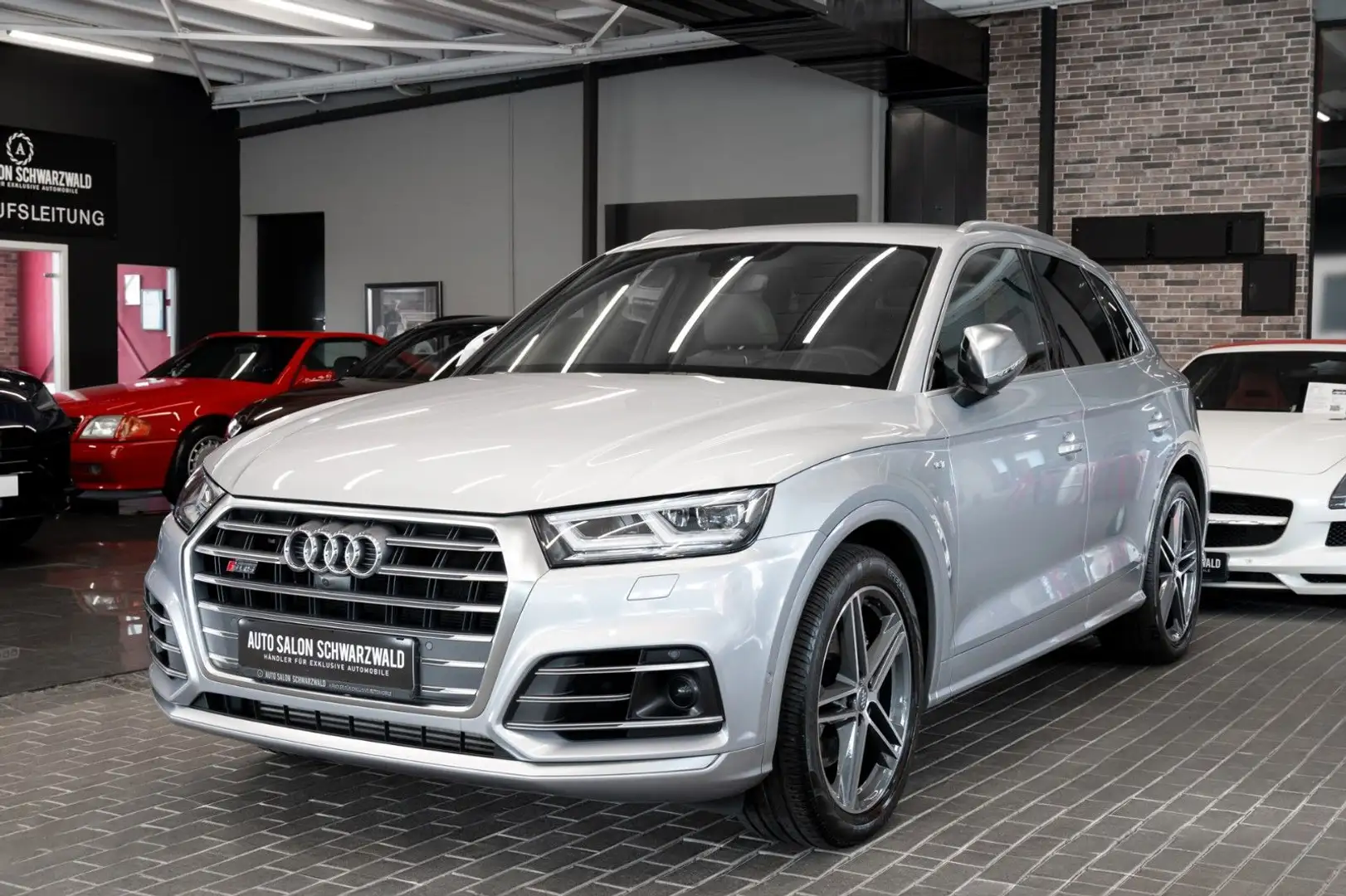 Audi SQ5 3.0 TFSI quattro|S-SITZE|HEAD-UP|MEMORY|AHK Silber - 2