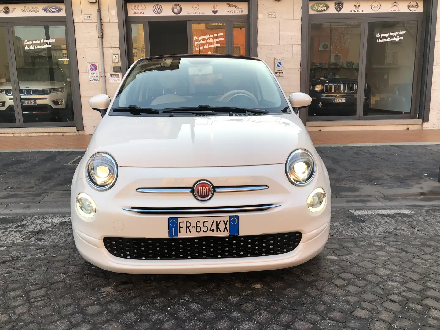 Fiat 500 500 III 2015 1.2 Lounge easypower Gpl 69cv my18 Blanc - 1
