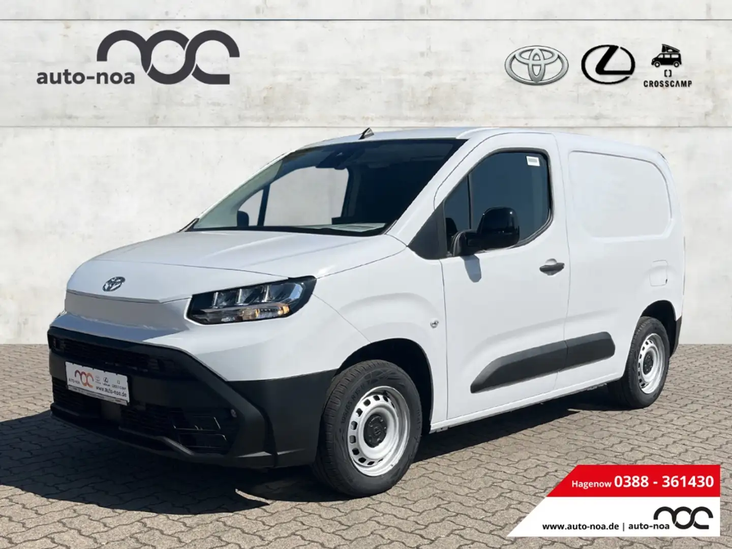 Toyota Proace City Standort Hagenow Tel: 03883-614319!!!L Weiß - 1