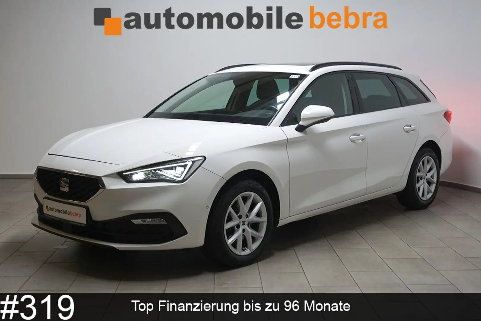 SEAT Leon 2.0TDI DSG Style Virtual Pano AHK Weiß - 1