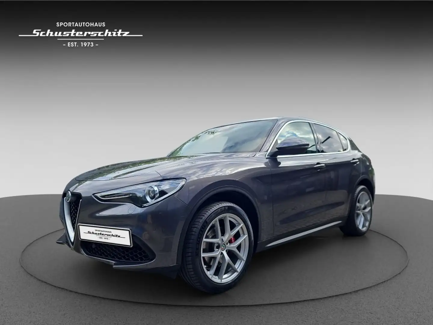 Alfa Romeo Stelvio STELVIO 280PS Q4 FIRST EDITION 1.HAND SCHIEBEDACH Gris - 1