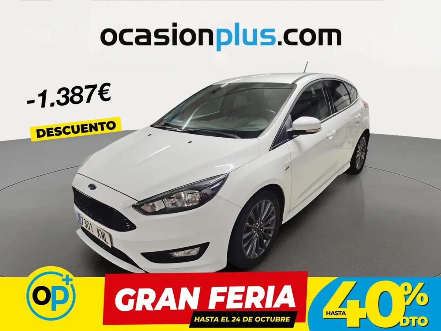 Ford Focus 1.5TDCi ST-Line 120 Blanco - 1