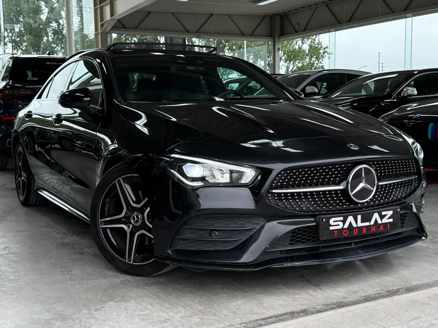 Mercedes-Benz CLA 180 CLA 180_PACK AMG_TOIT OUV_CARPLAY_LED_ Zwart - 2