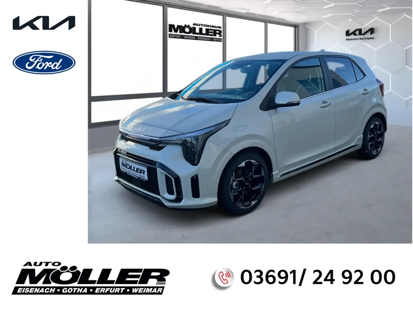 Kia Picanto PE2 1.2 MT GT-LINE Navi Leder digitales Cockpit LE Beige - 1