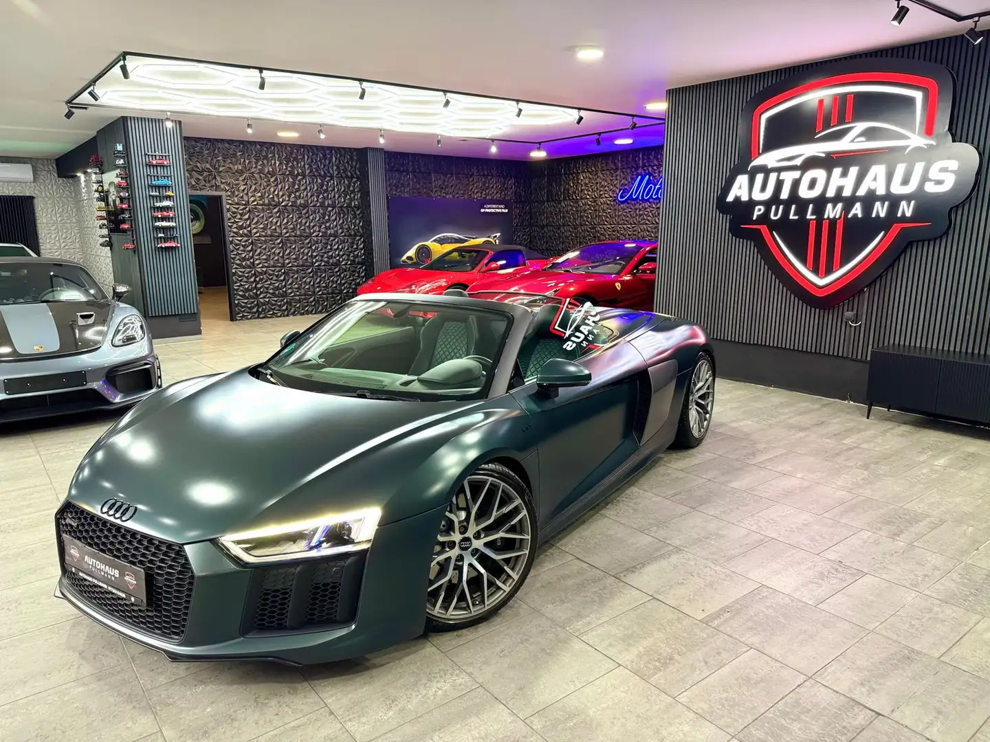 Audi R8 5.2 FSI RWS +CARPLAY+RÜCKFAHRK.+TEMPOMAT+UVM. Verde - 1