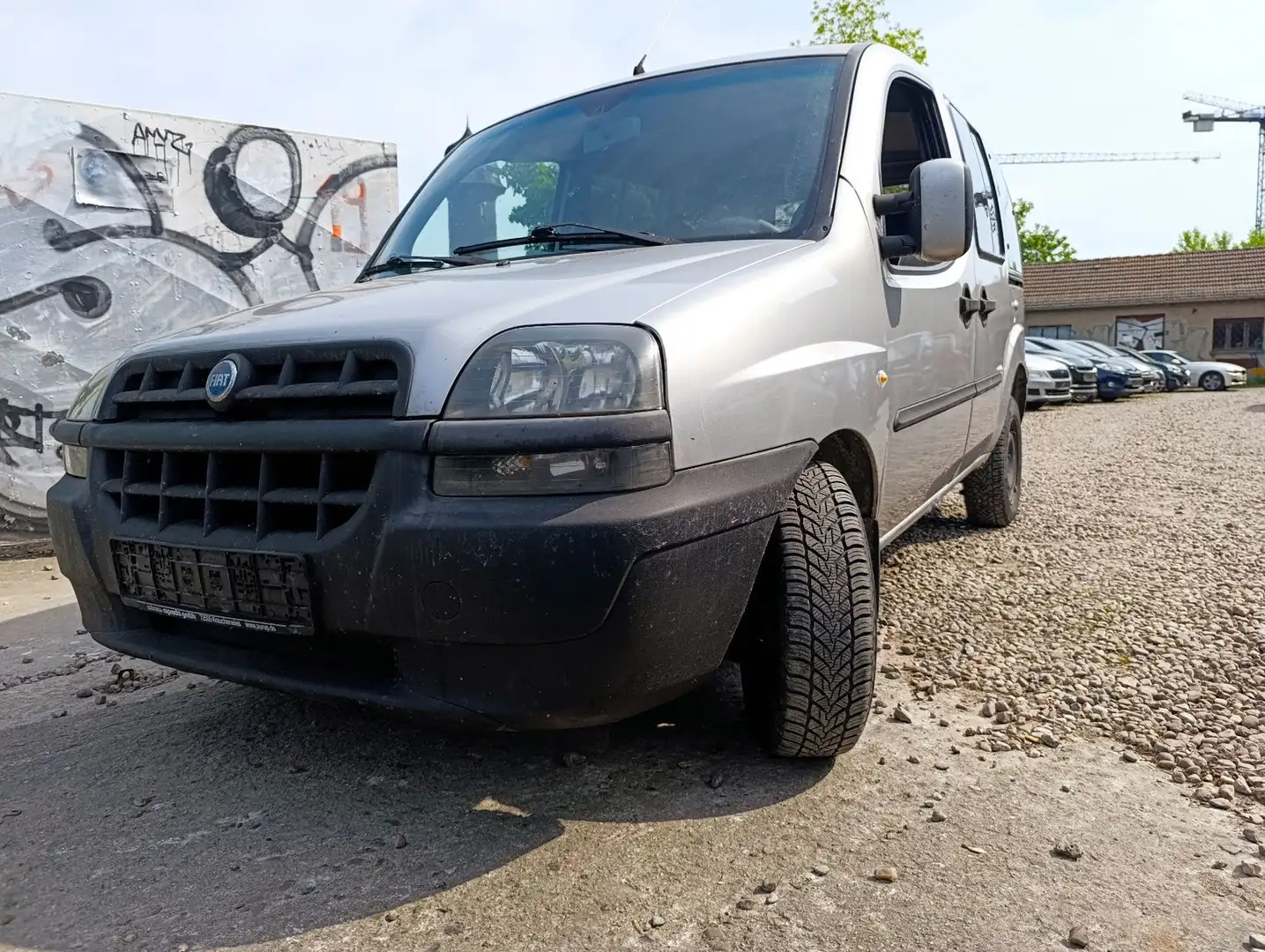 Fiat Doblo Doblò 1.2 Trofeo-KLIMA Gris - 2