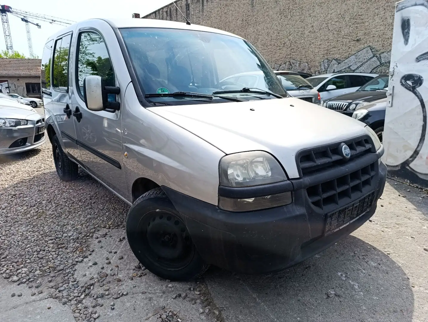 Fiat Doblo Doblò 1.2 Trofeo-KLIMA Gris - 1