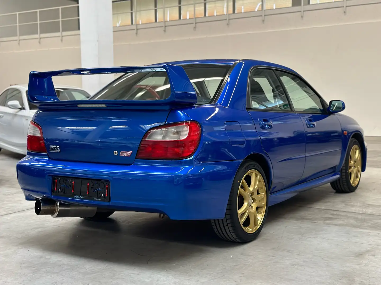 Subaru Impreza STI PRODRIVE Bleu - 2
