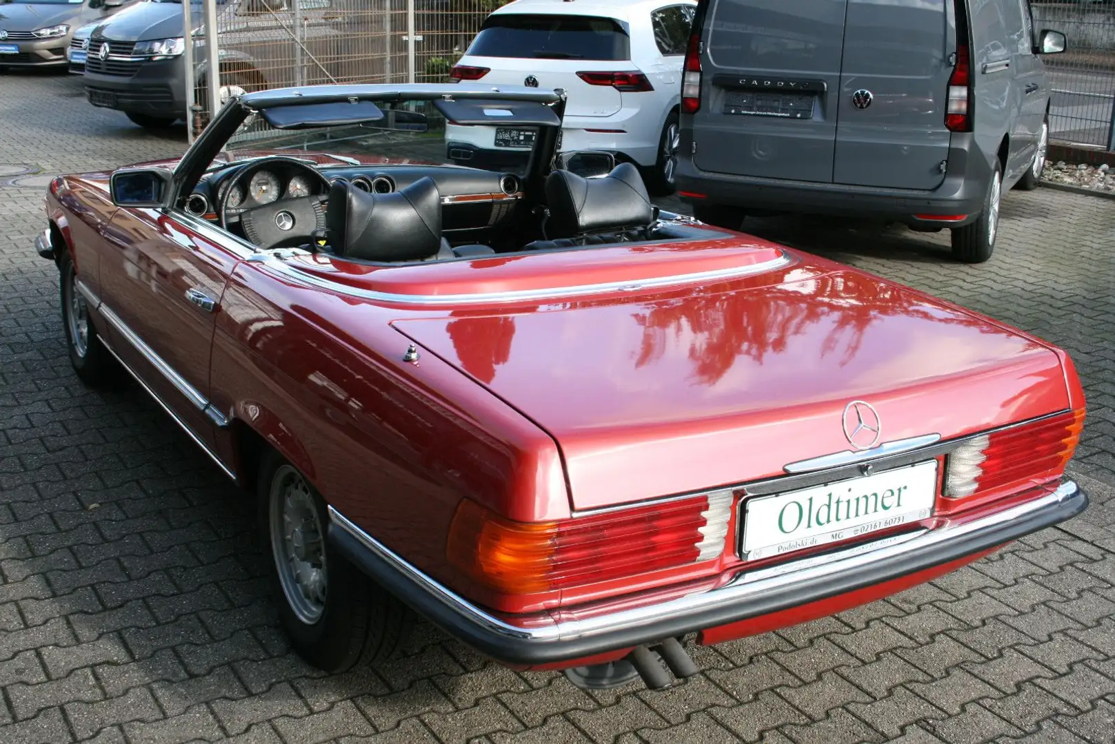 Mercedes-Benz SL 280 Automatic | Hardtop|Oldtimer|Classic Data Rouge - 2