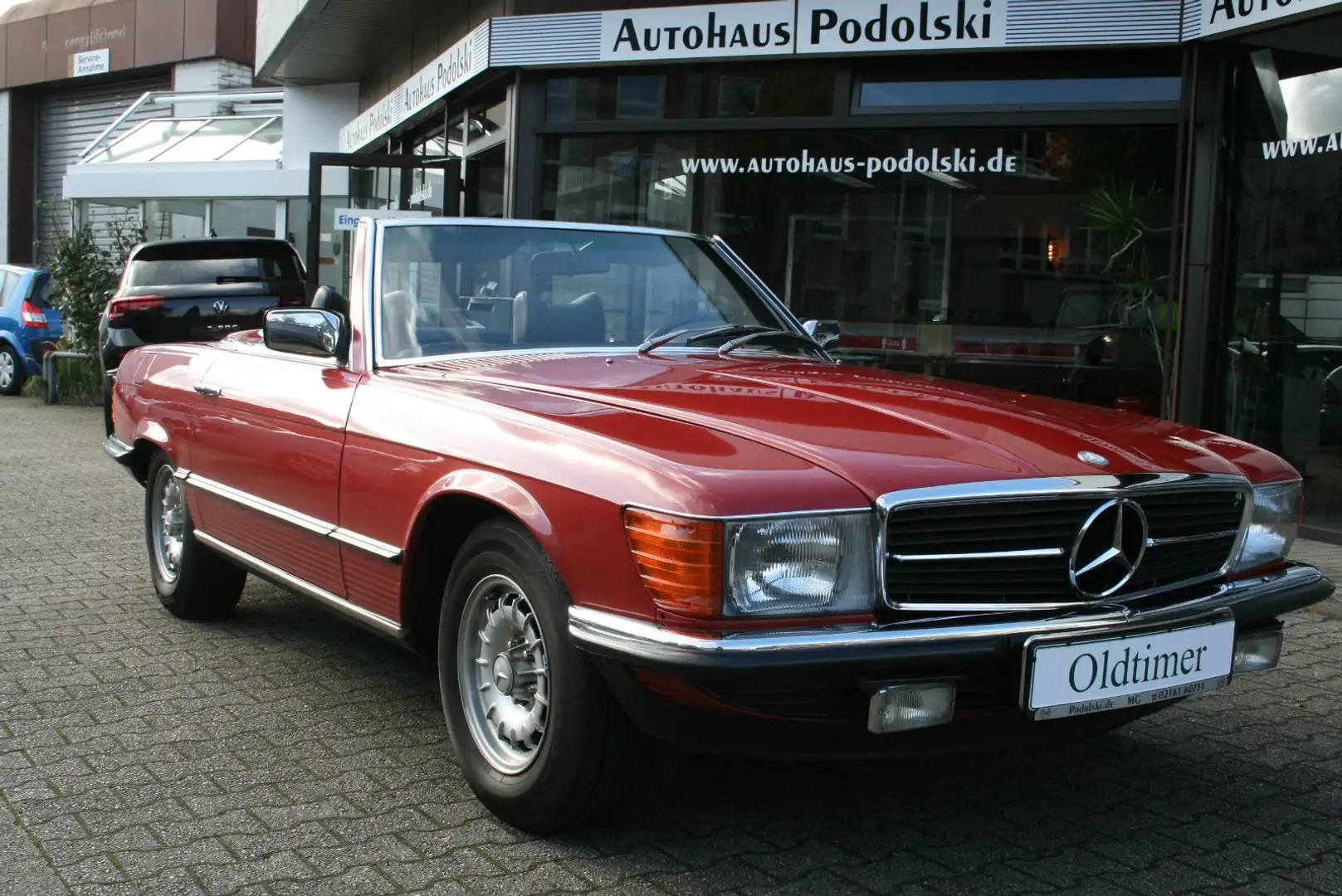 Mercedes-Benz SL 280 Automatic | Hardtop|Oldtimer|Classic Data Rosso - 1