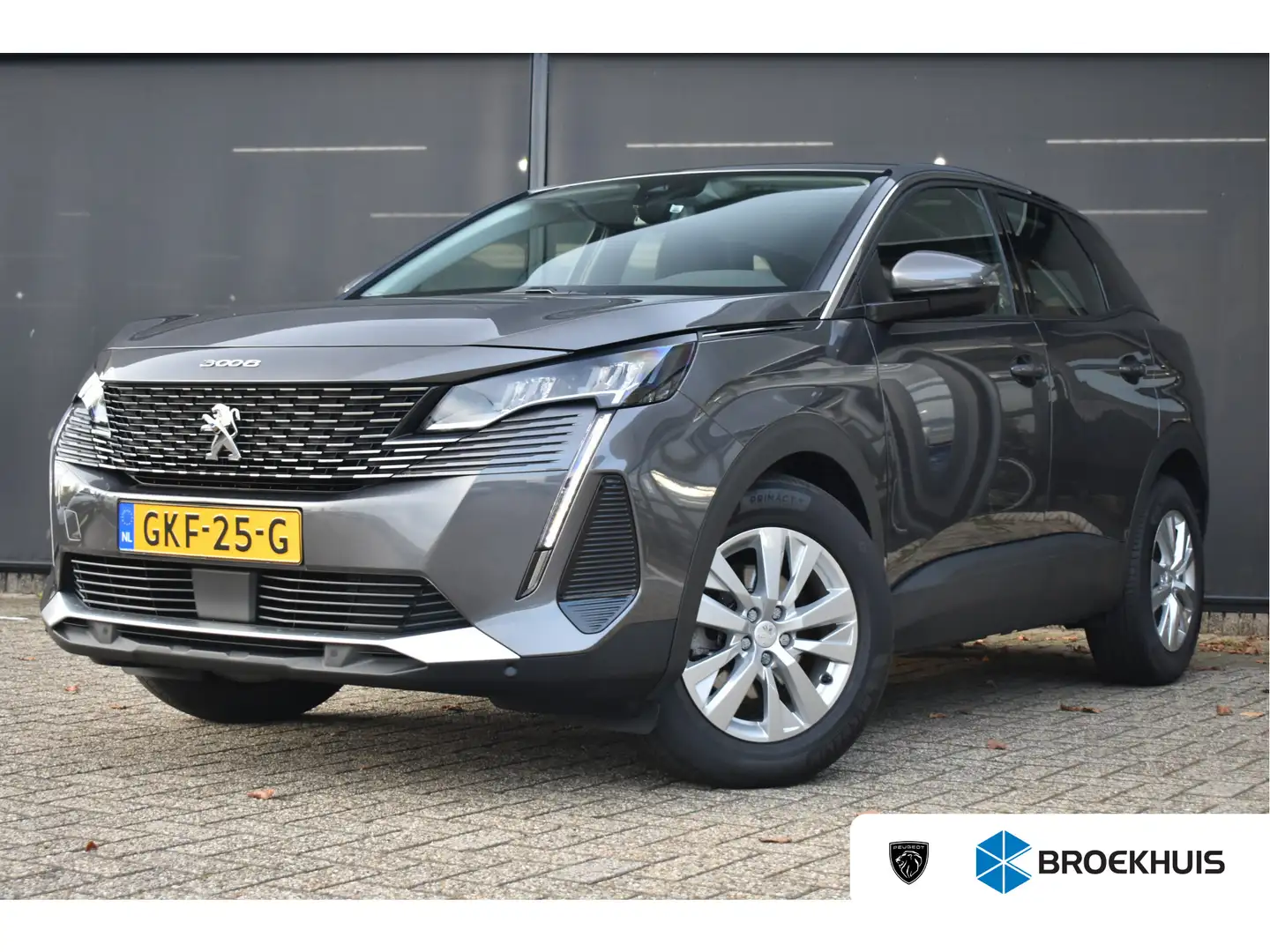 Peugeot 3008 1.2 PureTech Active 130pk | Navigatie by App | Ach Grijs - 1