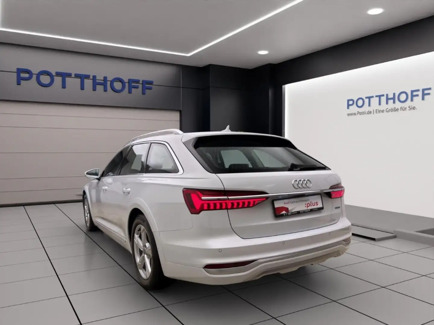 Audi A6 allroad 50 TDI Q AHK HD-MATRIX NAVI+ HuD SITZHZG Blanc - 2