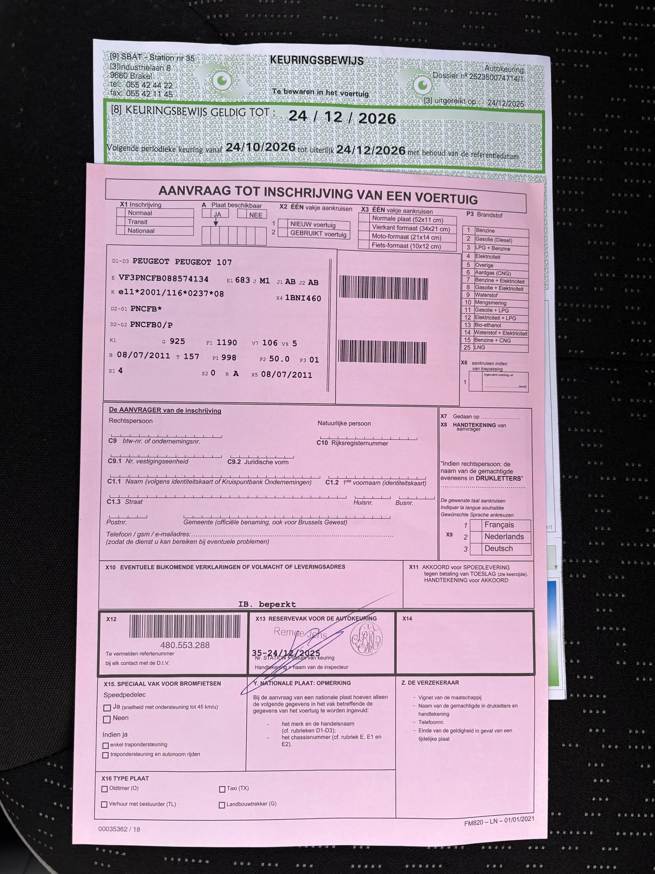 Peugeot 107 1.0i Prete A Immatriculer ‼️ — photo 12