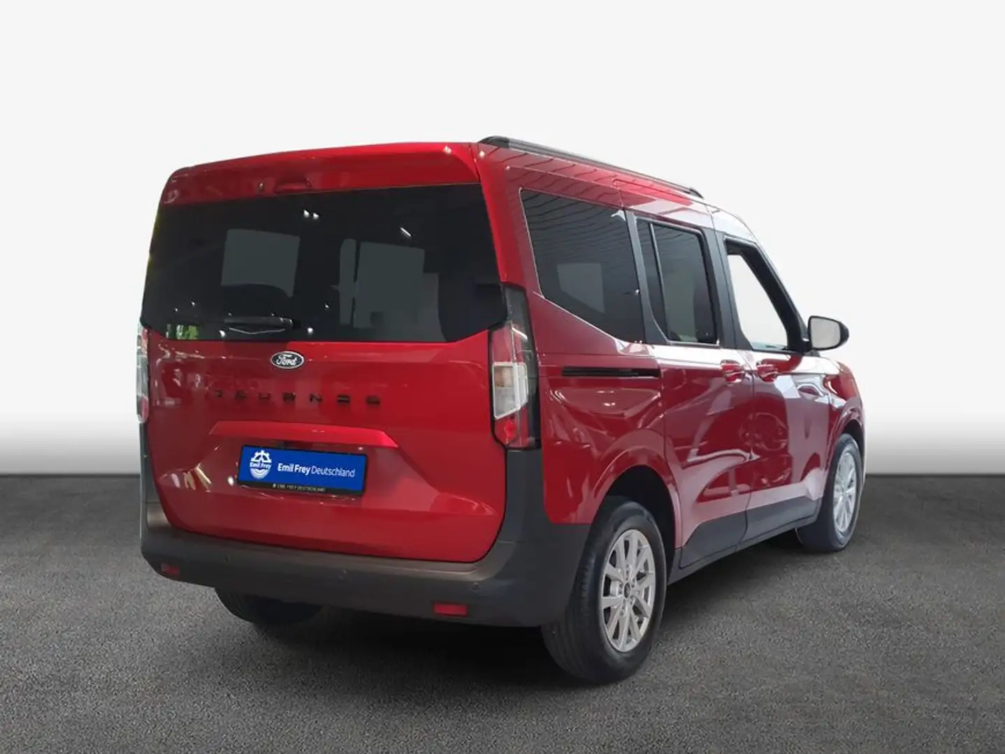 Ford Tourneo Courier 1.0 EcoBoost Aut. TITANIUM 92 kW, Rosso - 2