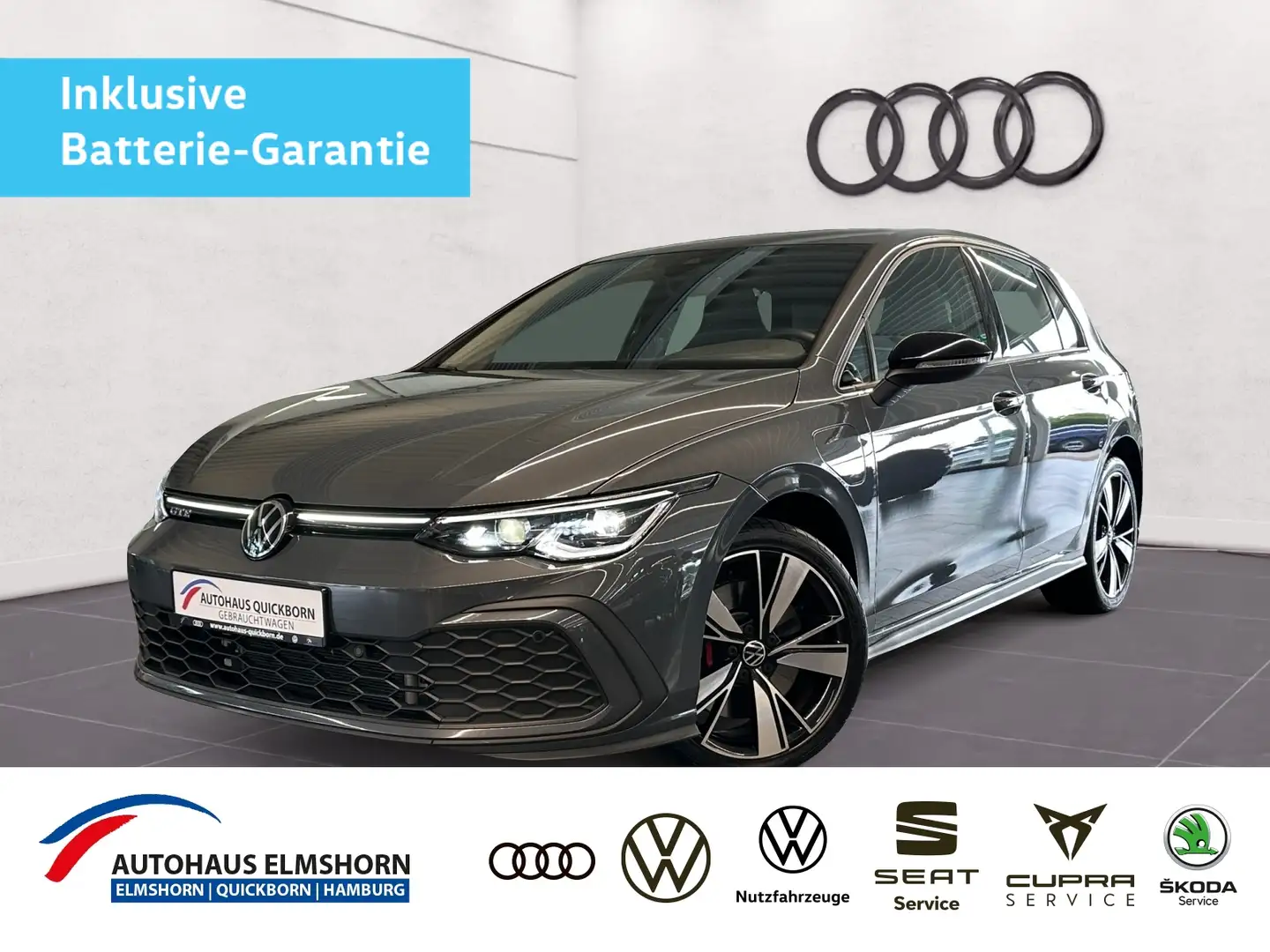 Volkswagen Golf GTE eHybrid MATRIX NAVI ACC APP DCC Grau - 1