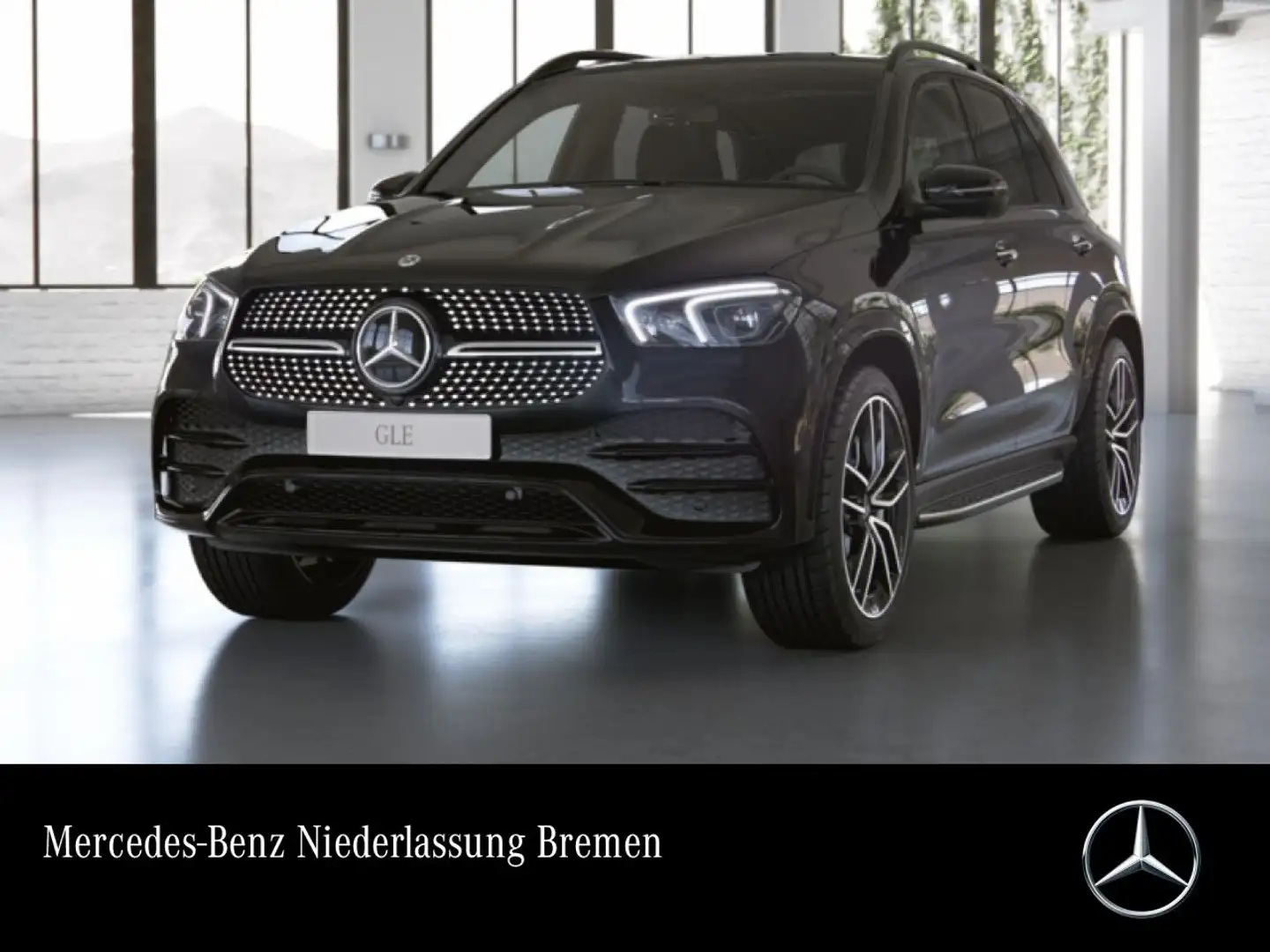 Mercedes-Benz GLE 450 4M AMG+NIGHT+PANO+360+AHK+MULTIBEAM+22"+9G Schwarz - 1