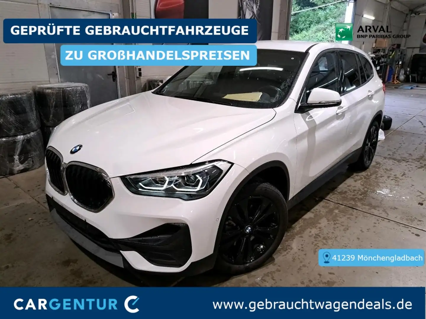 BMW X1 xDrive18d AHK Key LED Navi AUT Facelift PDC Weiß - 1