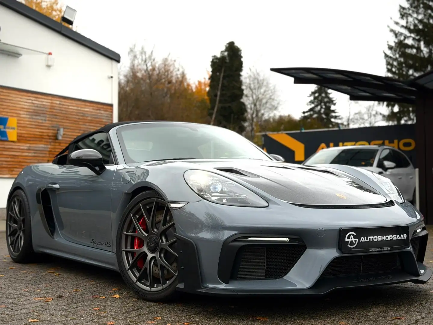 Porsche Boxster 718 Boxster Spyder RS GT4 Weissach NP:195000€ Gris - 2