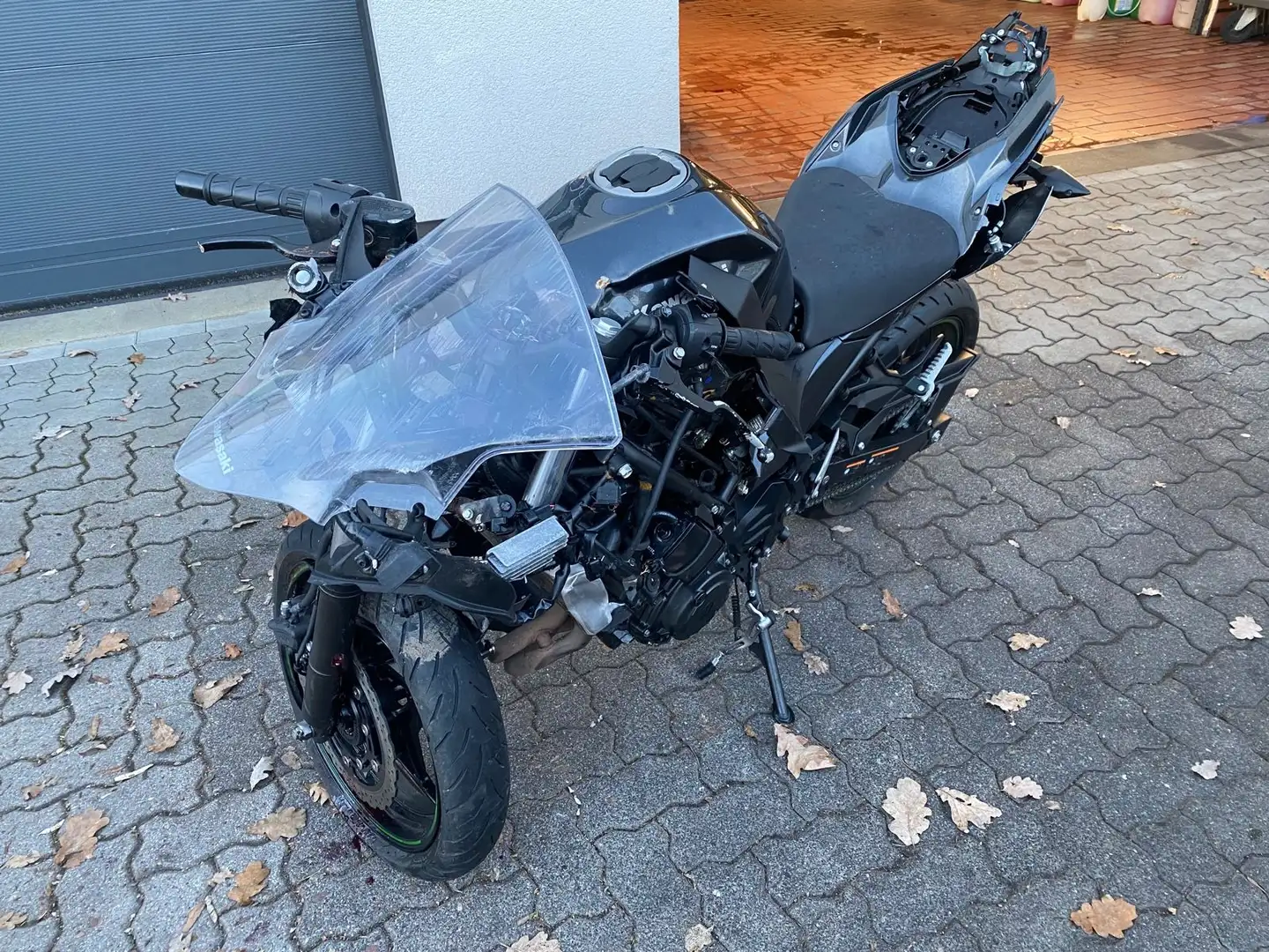 Kawasaki Ninja IX 400 L Чёрный - 1