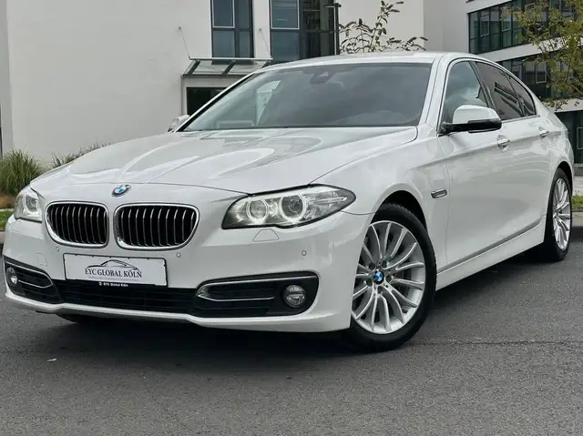 2015 BMW 5 Series in White for sale