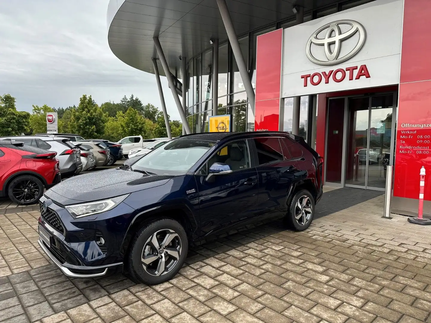 Toyota RAV 4 Plug-in Hybrid 4x4, NAVI, LED, KAMERA, HUD Blauw - 2
