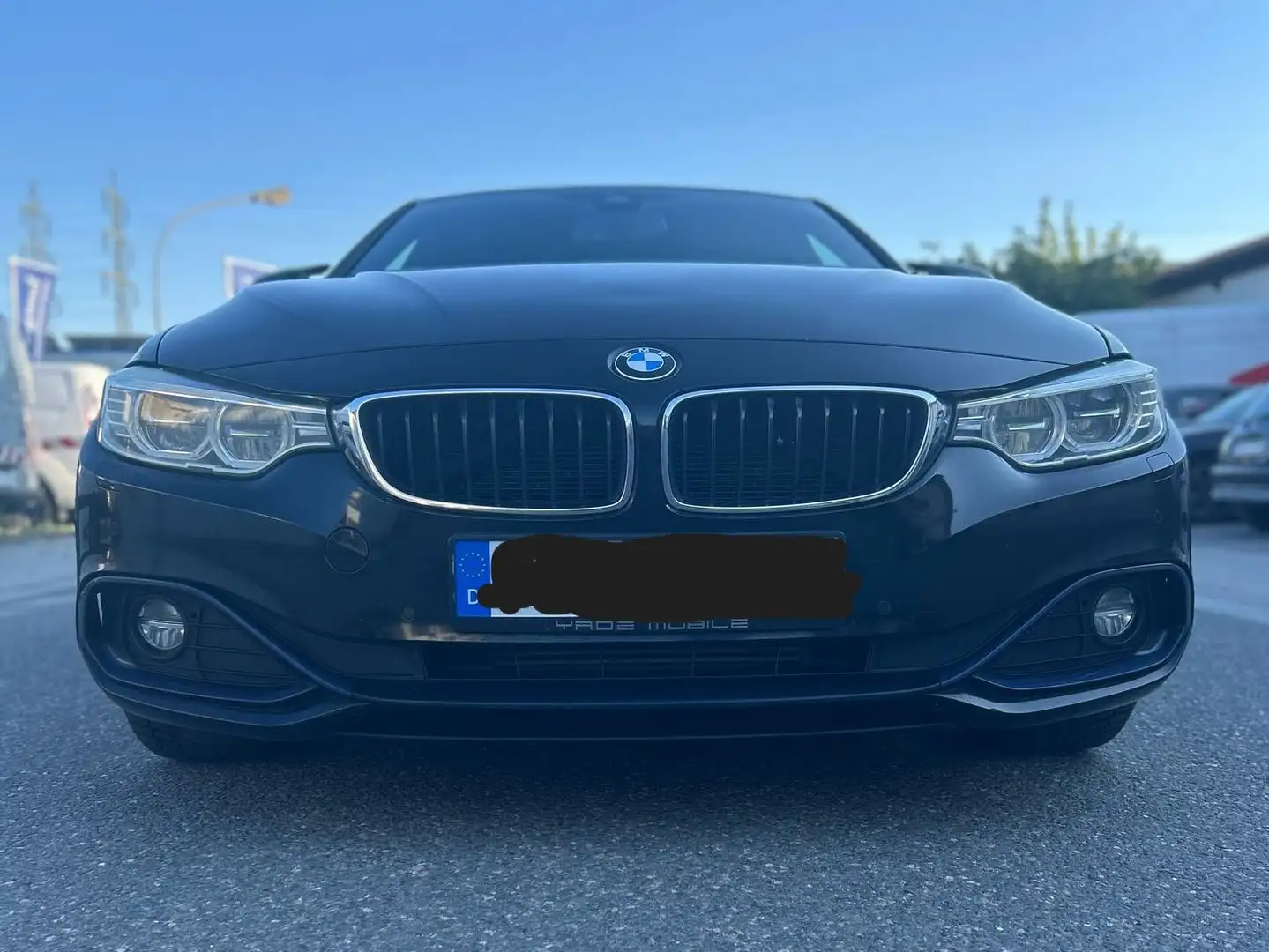 BMW 420 420d Gran Coupe Sport Line Schwarz - 1